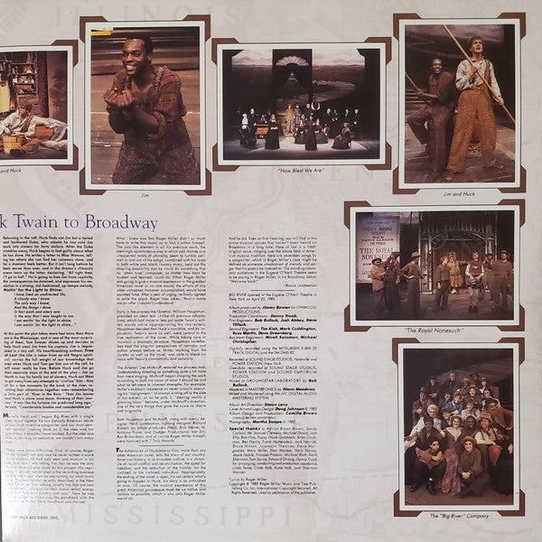 "Big River" Original Cast, The - Big River: The Adventures Of Huckleberry Finn - 1985