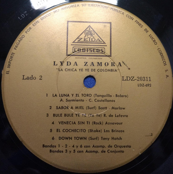 Lyda Zamora - La Chica Ye Ye De Colombia -