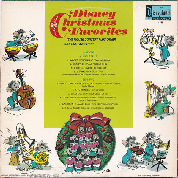 Various - Disney Christmas Favorites  - 1973