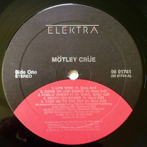 Mötley Crüe - Too Fast For Love -