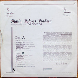 Maria Dolores Pradera - Maria Dolores Pradera Acompañada Por Los Gemelos