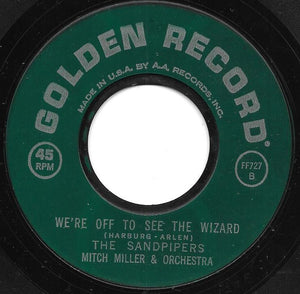 Betty Clooney, Mitch Miller & His Orchestra, Sandpipers (2), The - Songs From The Wizard Of Oz Movie - 1963