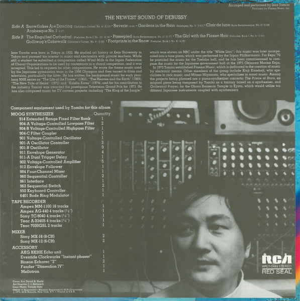 Tomita - Snowflakes Are Dancing - 1974