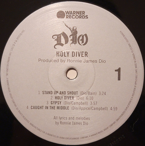 Dio - Holy Diver - 2022