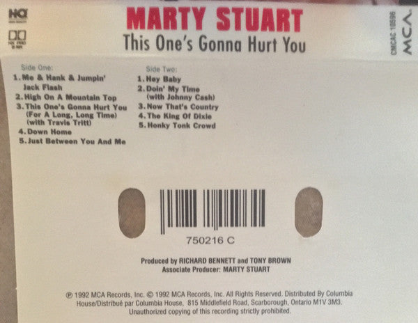 Marty Stuart - This One's Gonna Hurt You