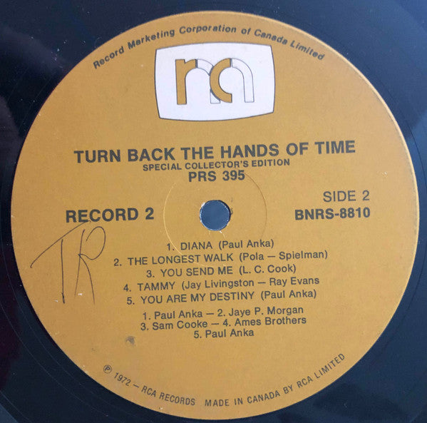 Various - Turn Back The Hands Of Time - 1972