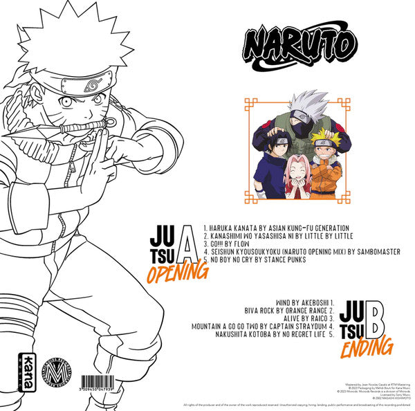 Various - Naruto Best Collection - vinyl – Press Vinyl Cafe