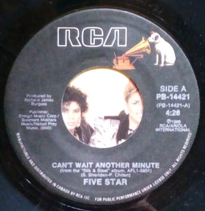 Five Star - Can't Wait Another Minute - 1986