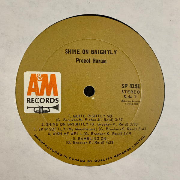 Procol Harum - Shine On Brightly - 1970