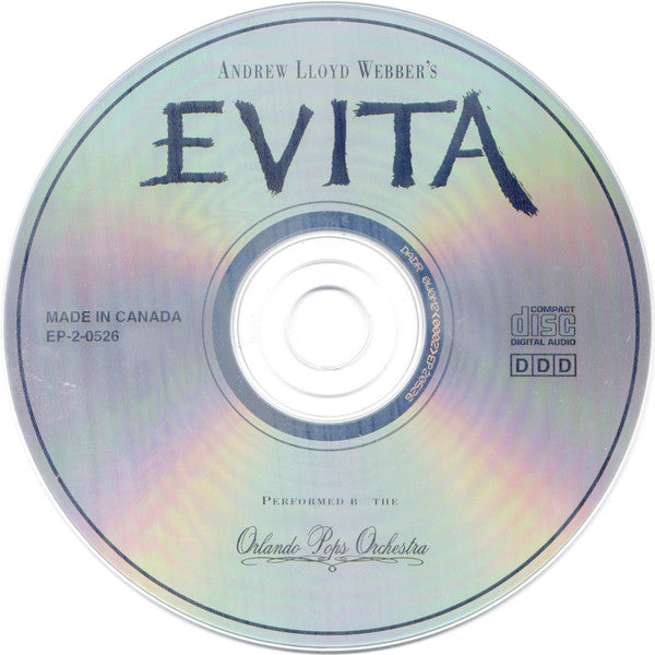 Orlando Pops Orchestra - Andrew Lloyd Webber's Evita (CD) - 1996