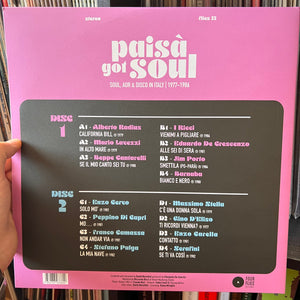 Various - Paisà Got Soul (Soul, AOR & Disco In Italy 1977​-​1986) - 2022