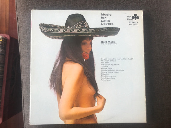 Bert Melia And His Orchestra - Music For Latin Lovers - 1969