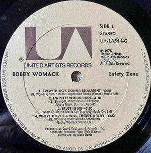 Bobby Womack - Safety Zone