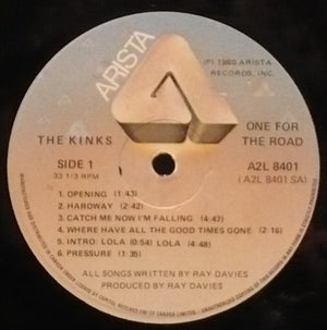 The Kinks - One For The Road Vinyl Record