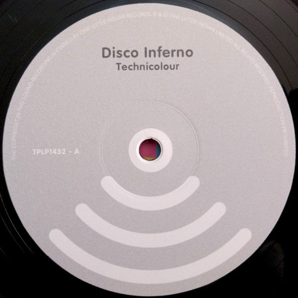 Disco Inferno - Technicolour Vinyl Record