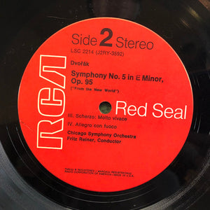 Antonín Dvořák, Fritz Reiner ... Chicago Symphony Orchestra - New World Symphony -
