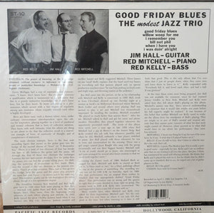 Modest Jazz Trio, The - Good Friday Blues: The Modest Jazz Trio - 2024