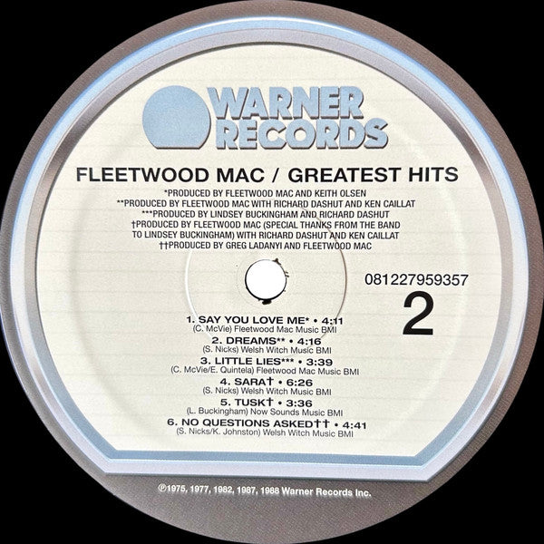 Fleetwood Mac - Greatest Hits - 2020