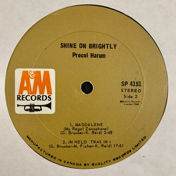 Procol Harum - Shine On Brightly - 1970