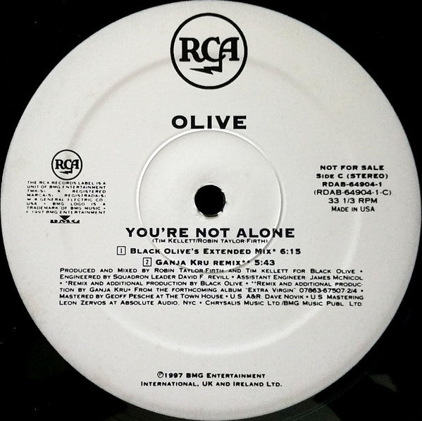 Olive - You're Not Alone - 1997