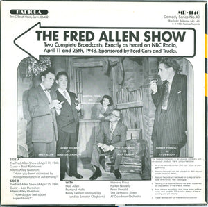 Fred Allen - The Fred Allen Show: Exactly As Heard On NBC Radio In 1948 - 1983
