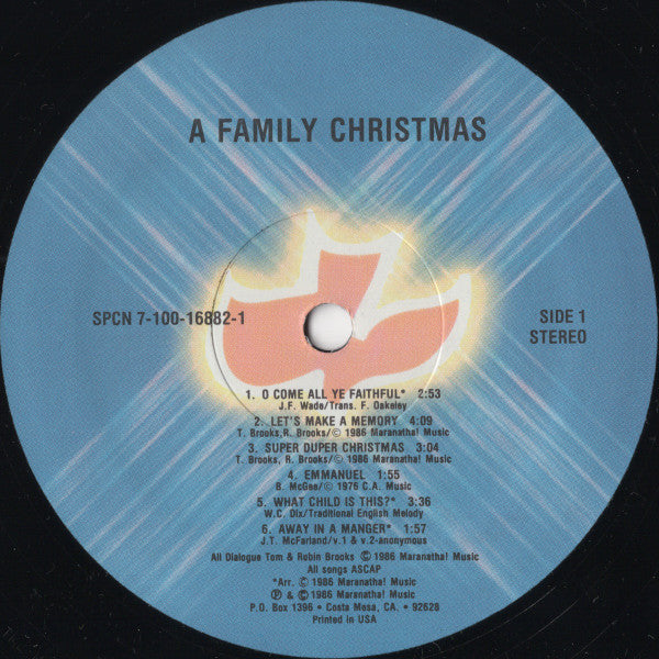 Tom Brooks - A Family Christmas - 1986