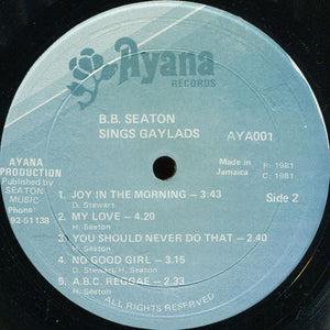B.B. Seaton - Sings The Golden Hits Of The Gaylads
