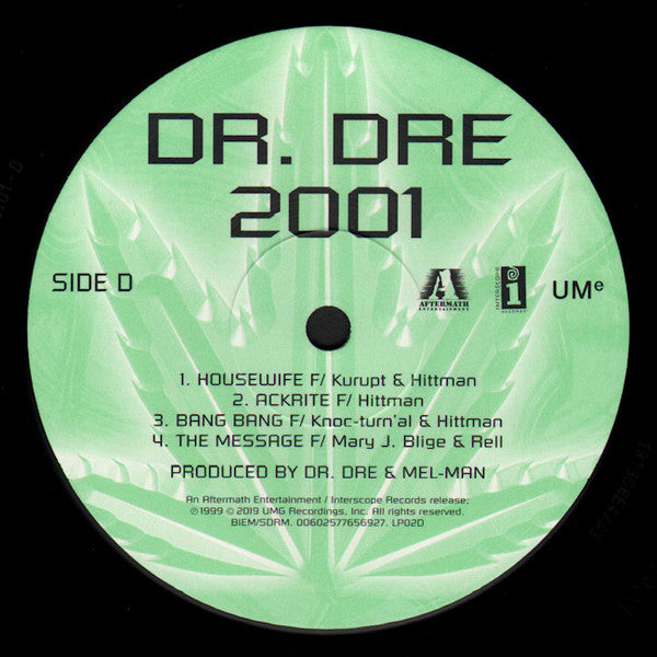 Dr. Dre - 2001 - 2019