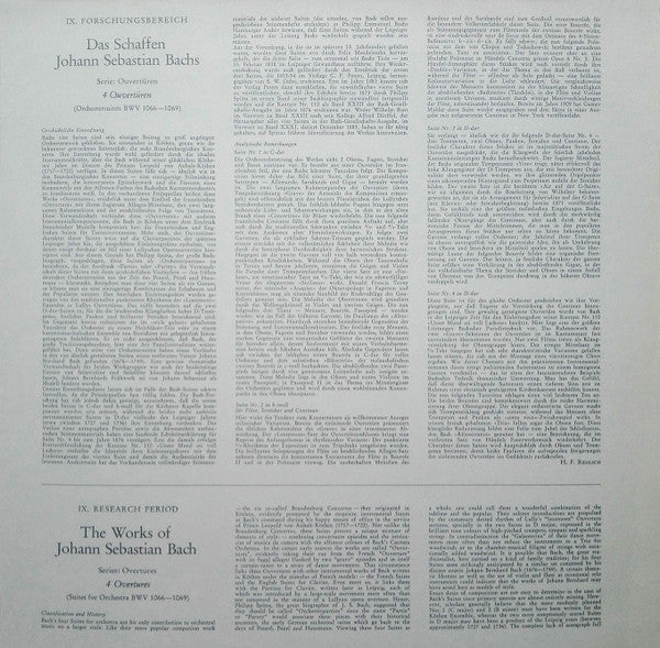 Johann Sebastian Bach - Münchener Bach-Orchester, Karl Richter - 4 Ouvertueren (Orchestersuiten) BWV 1066-1069 -