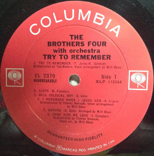 Brothers Four, The - Try To Remember - 1965