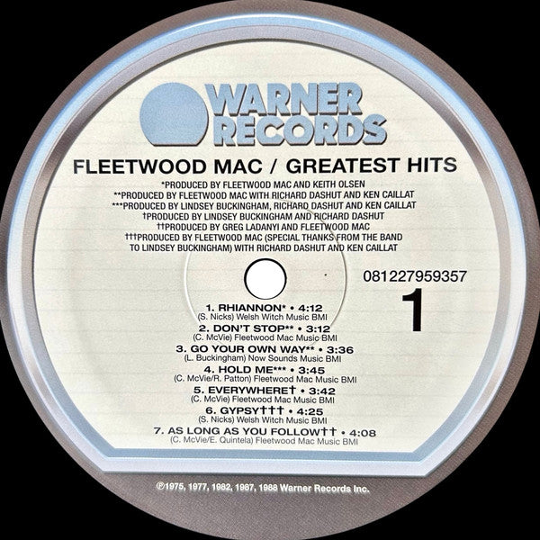 Fleetwood Mac - Greatest Hits - 2020
