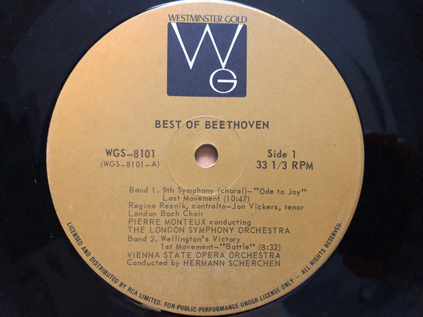 Ludwig van Beethoven - Best of Beethoven  - 1971