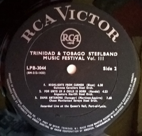 Various - Trinidad & Tobago Steelband Music Festival Volume 3 - "Finals"