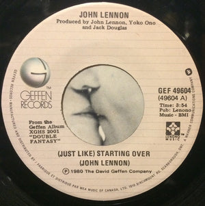 John Lennon - (Just Like) Starting Over