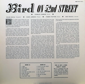 Charlie Parker - Bird On 52nd St. Vinyl Record