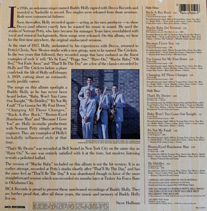 Buddy Holly - For The First Time Anywhere - 1983