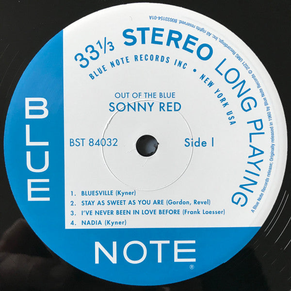 Sonny Red - Out Of The Blue - 2022
