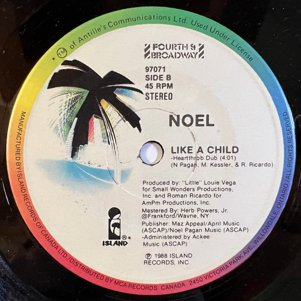 Noel - Like A Child - 1988