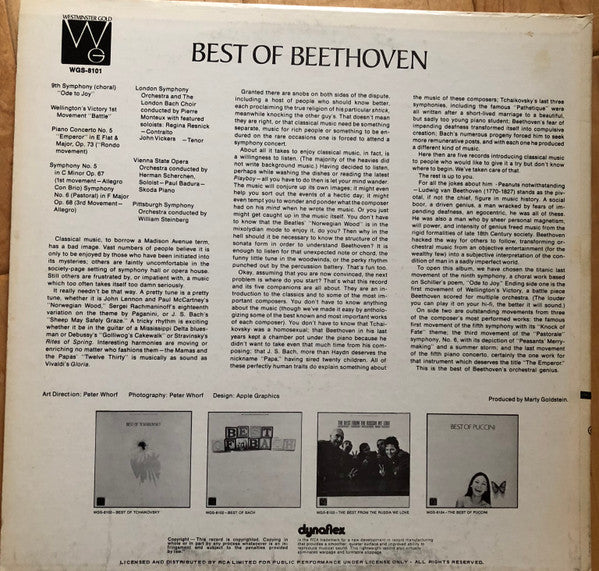 Ludwig van Beethoven - Best of Beethoven  - 1971