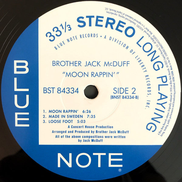 Brother Jack McDuff - Moon Rappin' - 2022