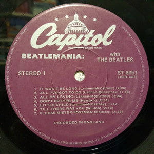 The Beatles - Beatlemania! With The Beatles Vinyl Record