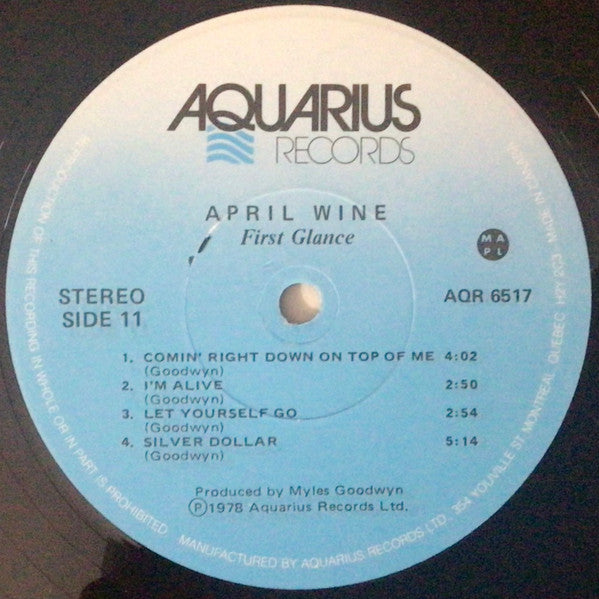 April Wine - First Glance