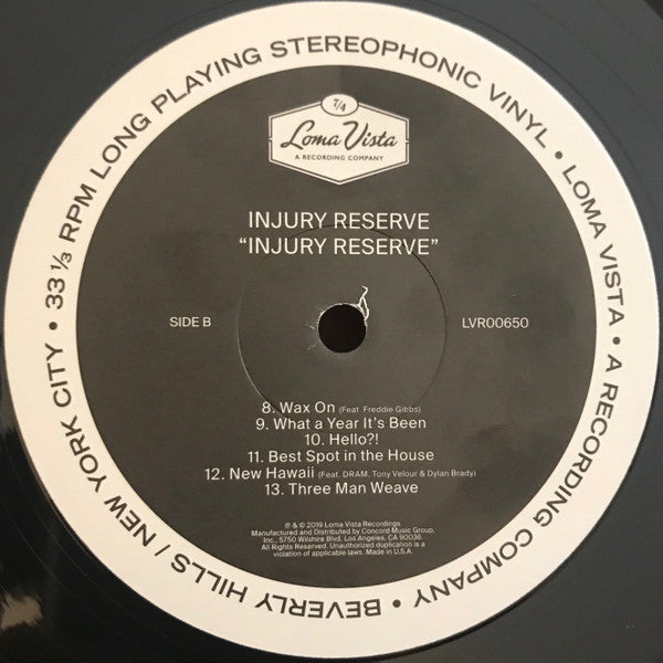 Injury Reserve - Injury Reserve Vinyl Record