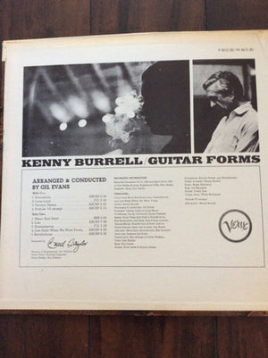 Kenny Burrell - Guitar Forms Vinyl Record