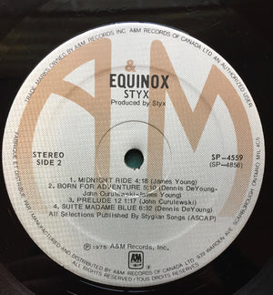Styx - Equinox - 1975