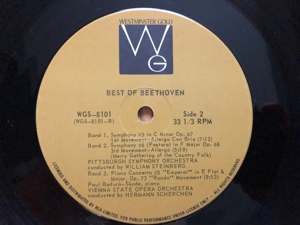 Ludwig van Beethoven - Best of Beethoven  - 1971