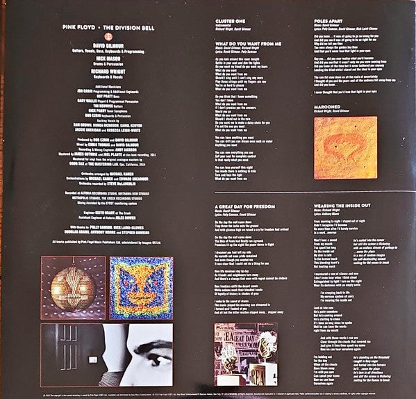 Pink Floyd - The Division Bell - 2025