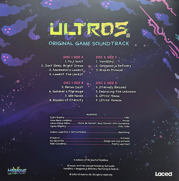 Ratvader - Ultros Original Game Soundtrack Vinyl Record