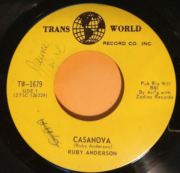 Ruby Anderson - Casanova - 1967