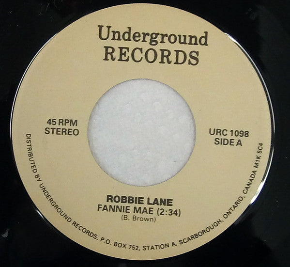 Robbie Lane - Fannie Mae -